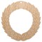 Wreath Laurel Branch Circle Frame Unfinished Craft Wood Holiday Christmas Tree DIY Pre-Drilled Ornament
